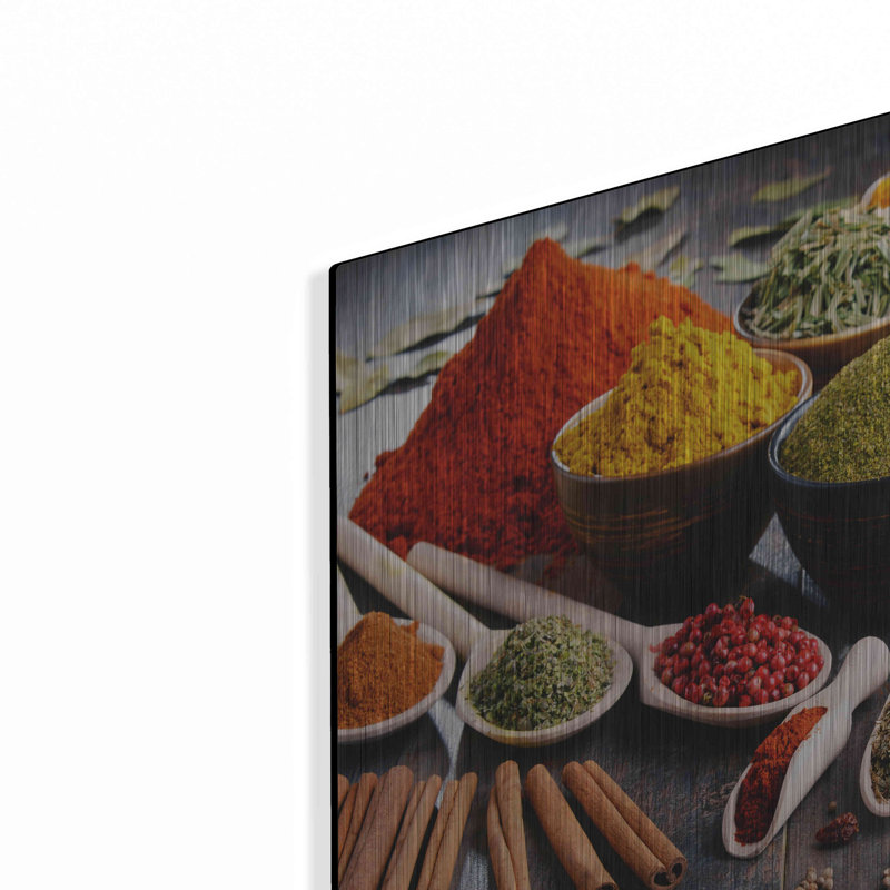 «Spice World», art mural en métal, H 12 po x l 16 po