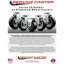 4 Inch Rubber on Aluminum Swivel Caster Set with Ball Bearings and Brakes