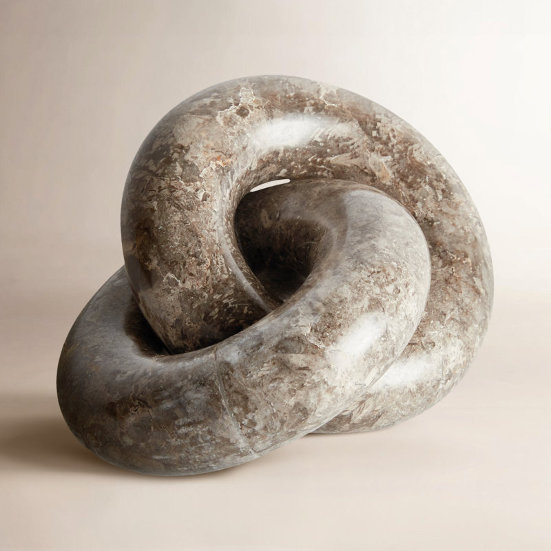Sculpture Sierra en anneaux de marbre