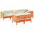 Coussin beige / structure brune est en rupture de stock