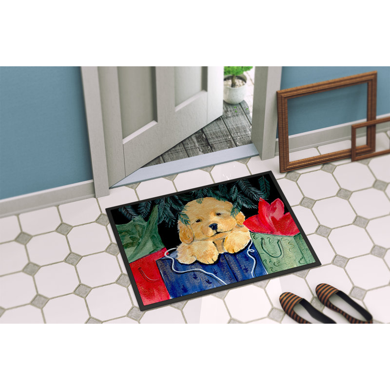 Paillasson Golden Retriever, Rectangle 1 pi 6 po x 2 pi 3 po