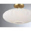 Plafonnier 1 lumière Mason en laiton naturel-200095466