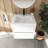 24" Wall-Mounted Bathroom Vanity With Sink-2050668084
