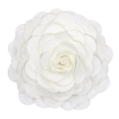  Polyester Throw Flower Pillow Cover