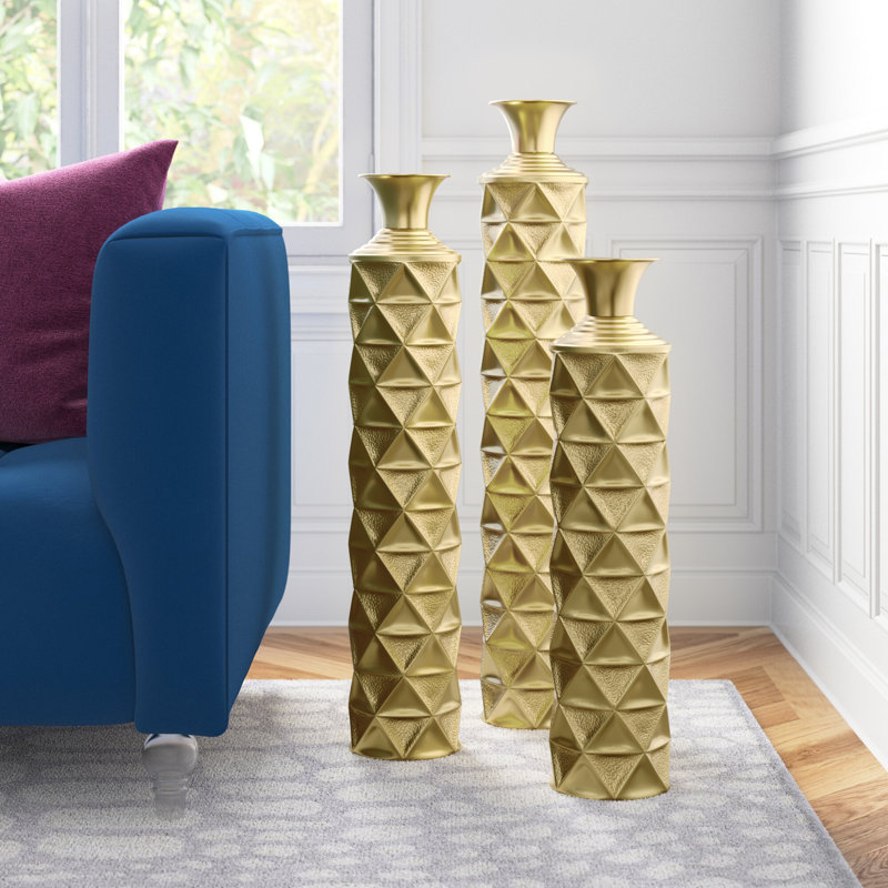 Ensemble de 3 vases de table Lago