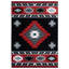 Tapis rouge à motif géométrique Sheridan-1946905299