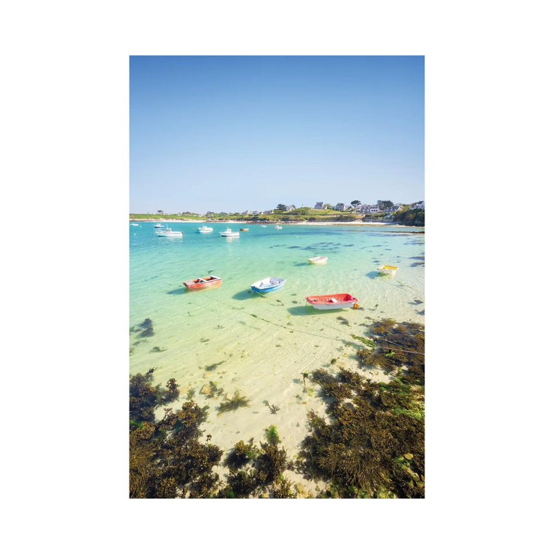 Clear Water In Brittany 1 Piece Wrapped Canvas Wall Art, 101.6cm H x 66.04cm W, Wrapped Canvas