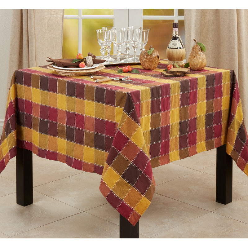 Nappe carreautée Bernardi, L 70 po x l 70 po, Multicolore