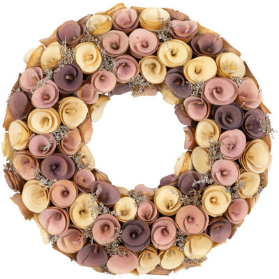 Couronne en faux bois assorti 12 po