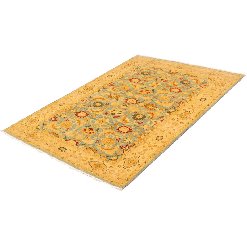 Tapis bleu clair 18 pi 20 po x 9 pi 1 po Borys