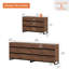 Buffets multifonctionnels, buffet moderne 2 en 1 avec 12 tiroirs et base en métal, armoire de rangement pour la cuisine, armoire à café-505208560