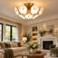 Glass Flush Mount-1952465971