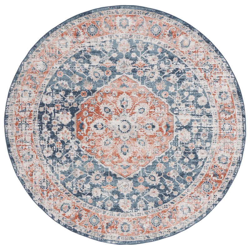 Lovelle 800 Performance Oriental Rug, Round 6'7"