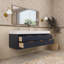 Meuble-lavabo double 60 po avec comptoir en marbre 60 po-2137277490