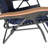 Oversized Padded Zero Gravity Chair, Foldable Patio Recliner, 30" Wide Seat Anti Gravity Lounger With Cup Holder, Support 400 Lbs (blue)-1957036210