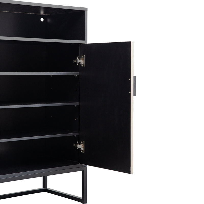 Wood Storage Cabinet