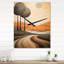 Horloge murale pleine lune-840703653