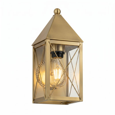 Brass Traditions - Ashford - 1 lumière - 14 pouces - laiton antique - laiton massif - applique