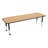 Adjustable Height Rectangular Preschool Classroom Activity Table with Casters-50509290-50509292-50509295