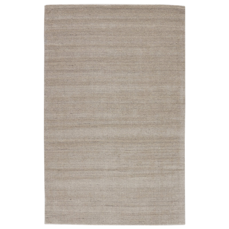 Tapis gris en laine Corien, Tapis de couloir 3 pi x 12 pi