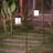 Set of 2 Brown and White Solar-Powered Hanging Lanterns with Shepherd Hooks