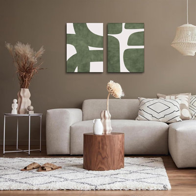Modern Minimalist Wall Decor/Line Pictures Prints,Unframed, 16 X 20, 2Pack