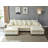 Corduroy U-Shaped Sectional Reversible-436014723