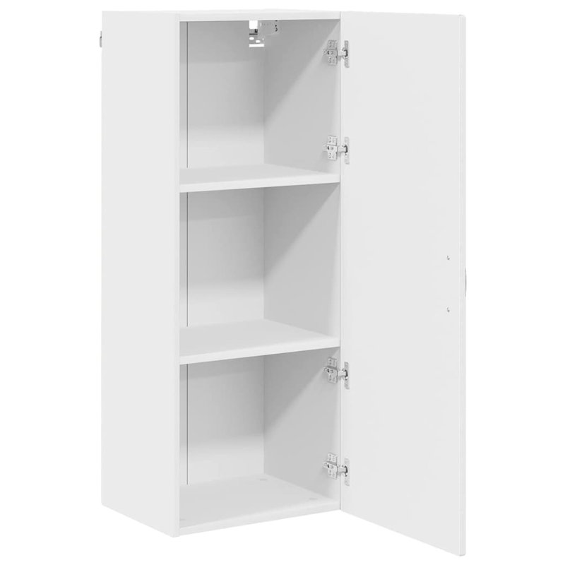 Vidaxl Kitchen Wall Cabinet White 40 X 31 X 100 Cm Engineered Wood, White, 100cm H x 40cm W x 31cm D