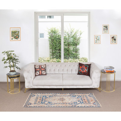Tapis traditionnel en laine à motif géométrique traditionnel, tapis en coton fait à la main rétro