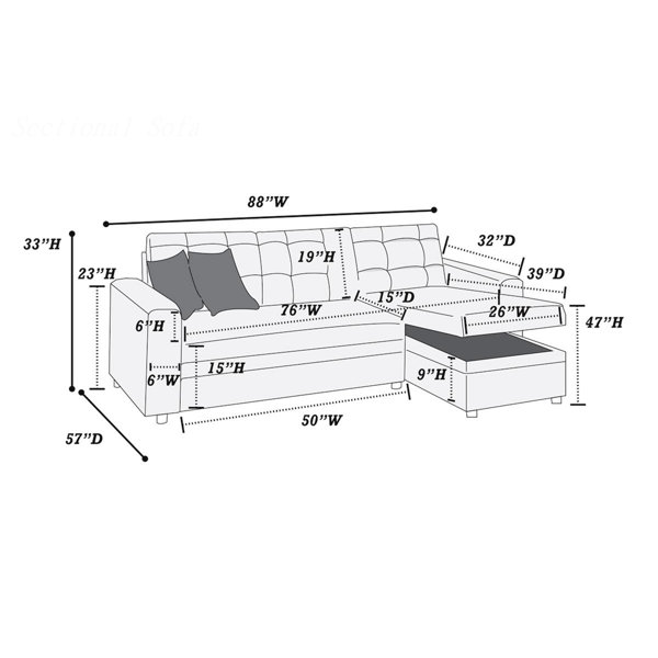 Dimensions du produit