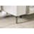 Light Taupe Finish Contemporary Style Power Recliner Pillow Top Arms Metal Legs Extendable Footrest And Headrest Hardwood Frame Primary Living Room