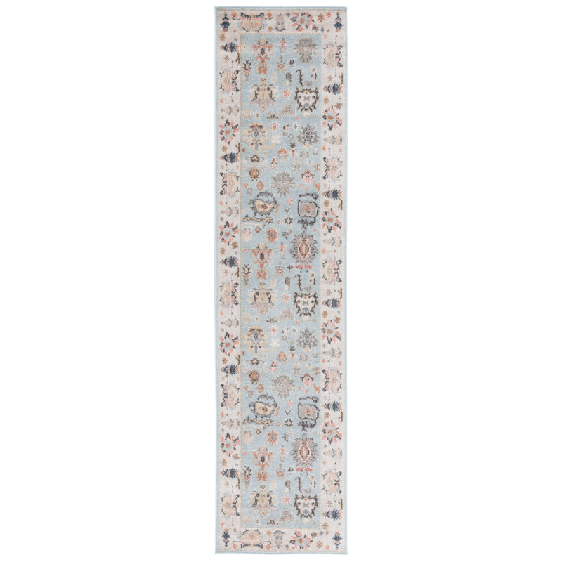 Tapis oriental Frieda Performance, Tapis de couloir 2 pi 2 po x 9 pi