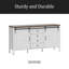 Armoire à café spacieuse, armoire à buffet avec tiroirs