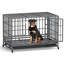 Cage pour chien robuste et indestructible, cage pour chien avec roues verrouillables-156257244