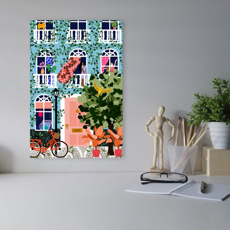 «Neighbours Contemporary Architecture», impression d'art mural, 18" H x 12" W