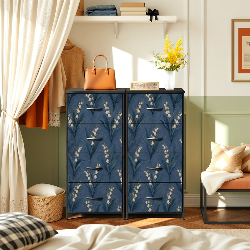 Commode de rangement verticale 4 tiroirs