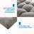 Loveseat Outdoor Cushions Set 3 Piece-1698966636
