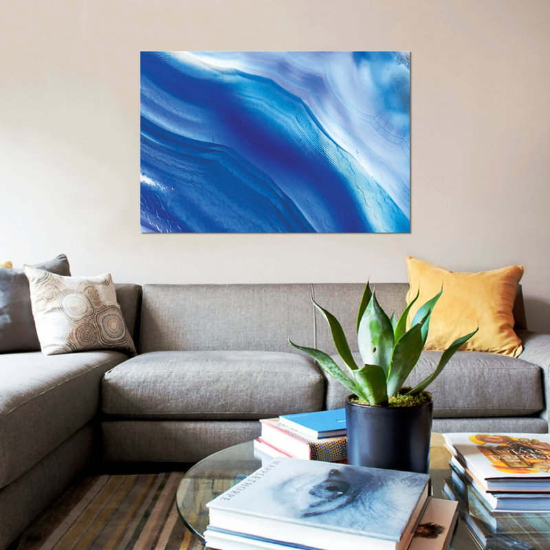« level i », impression sur toile, H 8 po x l 12 po x P 0,75 po, Pas de tapis, Toile tendue