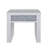 Mirrored & Faux Diamonds End Table