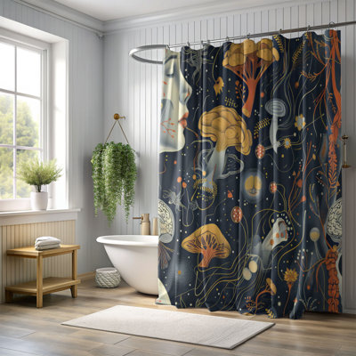 Nerve Cells - Premium Shower Curtain