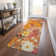 Machine Washable Indoor/Outdoor Claudian ACN1510 Orange Rug