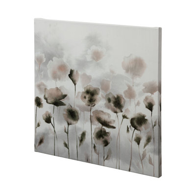 Field Dreams a Hand Embelished Textured Canvas