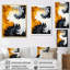 Liquide, art abstrait minimaliste, art mural sur toile-196807925-196807924