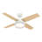 Dempsey 44" 4 - Blade Standard Ceiling Fan with Lights and Remote-56213874