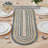 Markaylah Oval Geometric Jute Table Runner-1484843536