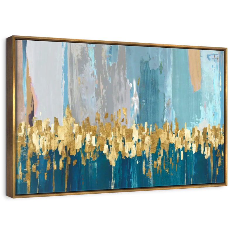 Starlight, Cadre flottant doré, 13 po x 9 po