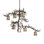 Valley View 6 - Light Geometric Chandelier