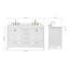  Ensemble de meuble-lavabo double 61 "-507835472-459167774