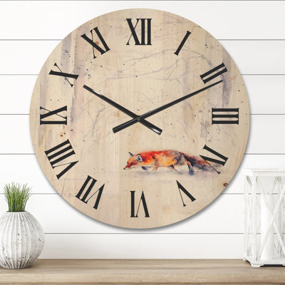 Horloge murale Fox