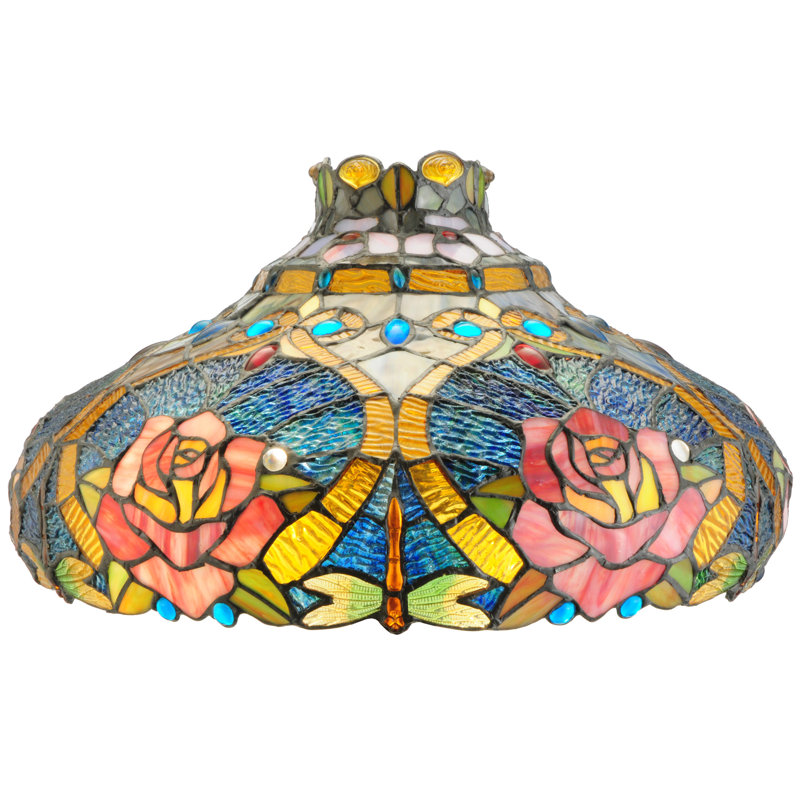 Dragonfly Rose 26" Table Lamp